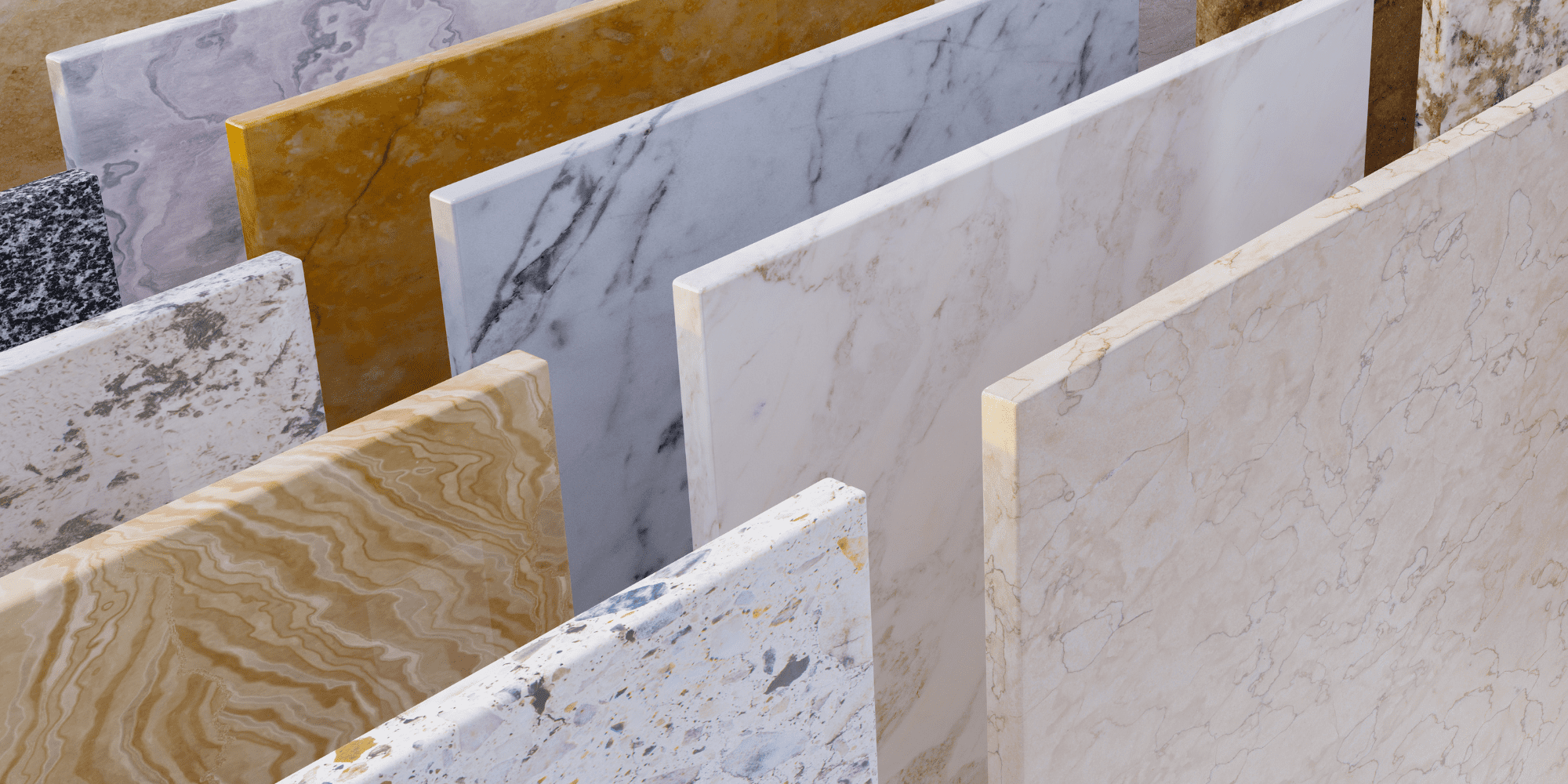 Stock Image of Countertop Samples 