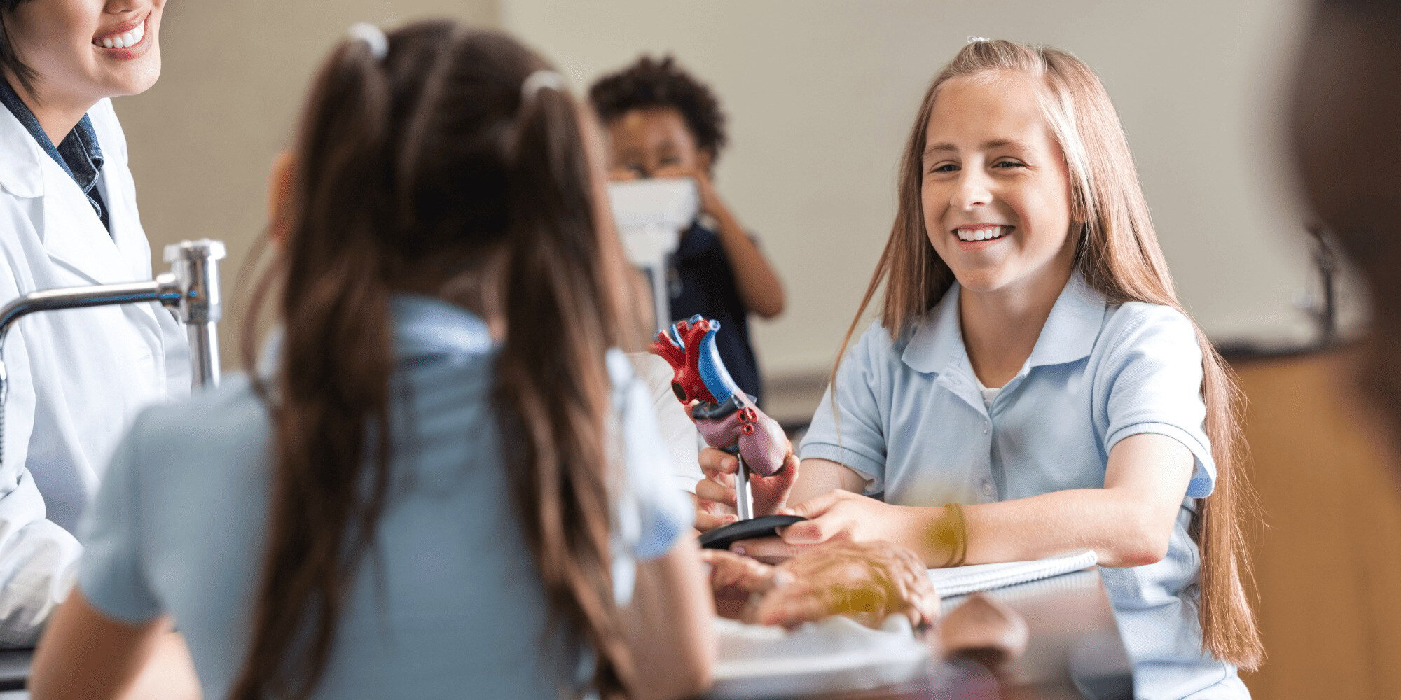 Stock Image of Private School Students in NJ