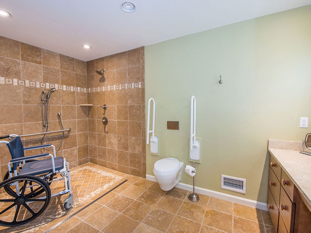 Award Winning Handicap Bathroom Remodel