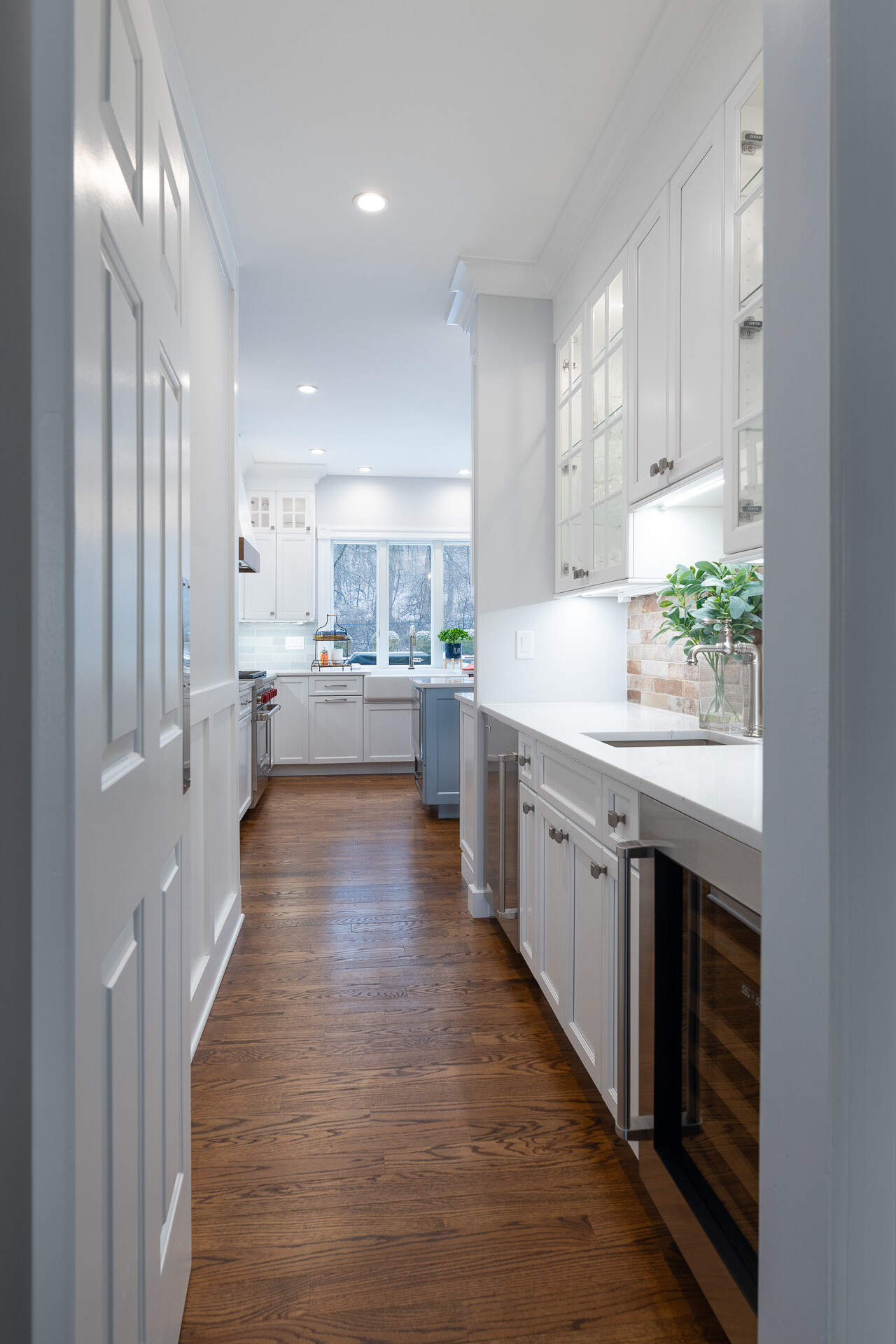 Kitchen Bar in New Jersey Remodel